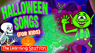 Halloween Songs Compilation ♫ Halloween Videos For Kids ♫ Halloween Songs by The Learning Station
