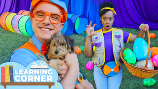 The Jurassic Puppy Show! | Blippi | Learning Corner 📚 | Educational Videos For Kids