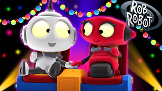 Fun at the Fair! Conquering Our Fear of Heights! 🎪🤹‍♂️ | Rob The Robot | Preschool Learning