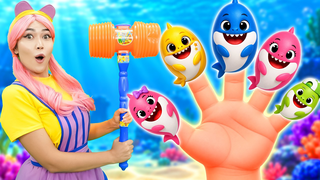 Shark Eggs Finger Family 🥚🦈🎶 +MORE | Kids Songs & Nursery Rhymes | TigiBoo
