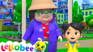 Ella’s Stormy Day: Fun After the Rain! 🐾🌈 | 🌻Lellobee City Farm - Kids Playhouse Song Mix