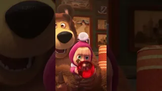ماشا و خرس — در جست‌وجوی شادی سال نو! 🎁❄️ (شورتس)