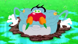 Oggy and the Cockroaches - The monster in the garden | BEST CARTOON COLLECTION |