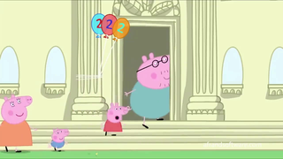 Peppa Pig Geroge is Birthday ( قسمت اول)