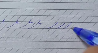 آموزش حرکات پایه نوشتار حروف کوچک - کلاس سی ام