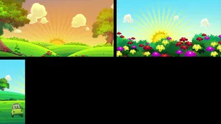 Catch Me If You Can HHMT + Little Red Car Educational Cartoon Videos for Kids