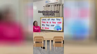 Learn to Read with Teacher Aya readingeanglish practicereadingenglish readin