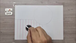 very easy 3d drawing on paper for beninners