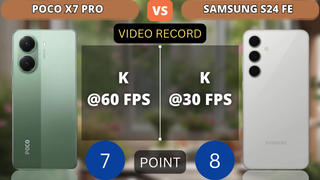 مقایسه پوکو X7 پرو در برابر گلکسی S24 FE: کدوم بهتره؟