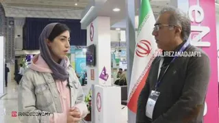 مصاحبه مشاور برند و مدیر بازرگانی اینما در نمایشگاه ساترا 1402