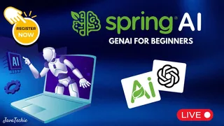 دوره زنده Spring GenAI برای توسعه‌دهندگان جاوا — ساخت اپلیکیشن‌های واقعی هوش مولد