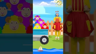 Counting 10 Colorful Sheep 🐏 | tigiboo kidsfunnyvideos