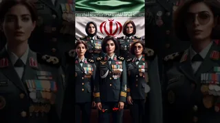 ارتش زنان ایرانی سال ۲۰۲۴ #ایران #نظامی #زنان