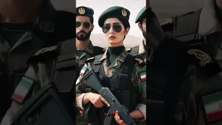 چگونه ارتش زنان در ایران به نمایش درمی‌آمد؟