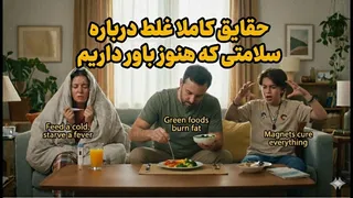 همه چیز دروغ بوده است !!! 10 باور غلط سلامتی که باید فراموش کنید!