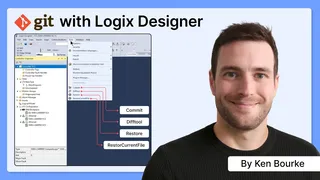 یکپارچه‌سازی Git با پروژه‌های Logix Designer
