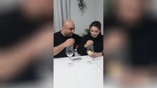 چالش توپ و جام شراب! 😔😔 ماریا 100 دلار برد
