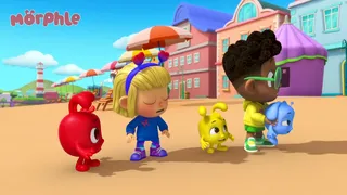 Baby T-Rex DINO SHOWDOWN | Morphle and The Magic Pets | Vehicle Videos for Kids