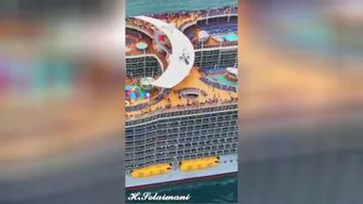 بزرگترین کشتی تفریحی جهان
