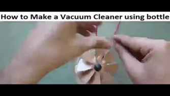 به سادگی با بطری نوشابه جاروبرقی بسازید 🤩