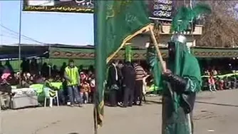 شبیه خوانی امامزاده اسحاق کهنه شهر