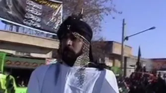 شبیه خوانی امامزاده اسحاق کهنه شهر