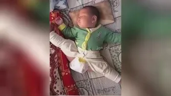 انواع خوابیدن نی نی ها😍