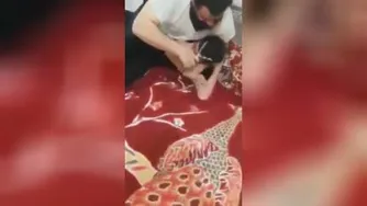 عاقبت شوخی با ریش پدر😂😂