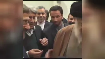 شیرین ترین لحظات ، با رهبر معظم انقلاب