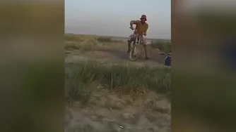 زیبا ترین تک چرخ تاریخ😂😂
