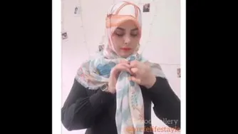 بستن روسری
