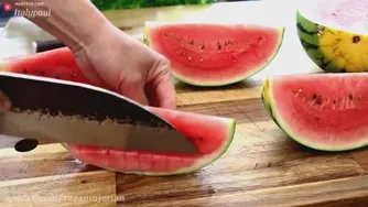 چندین مدل مختلف برای تزئین هندوانه