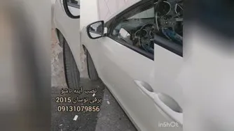 ساخت و نصب آینه تا شو برقی توسان 2015