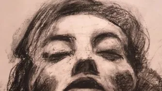 طراحی پرتره با ذغال "اکسپرسیو"