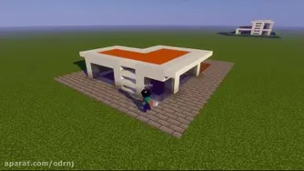 درست کردن خانه در یک دقیقه مایکراف