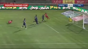 گل اول پرسپولیس به پیکان توسط مهدی عبدی