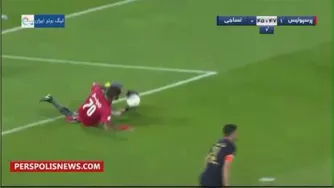 خلاصه بازی برگشت پرسپولیس 2-0 نساجی
