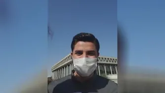 دیدار مصطفی حبیبی منش با بازیکنان تیم ملی فوتبال