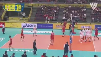 از بهترین بازی های والیبال ایران ... ایران و فرانسه لیگ جهانی والیبال 2021