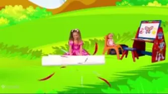 ساشا جدید - برنامه کودک - چالش نقاشی با عروسک - کودک سرگرمی تفریحی