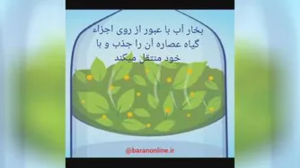 عرق‌گیری و عصاره گیری (تهیه اسانس طبیعی)