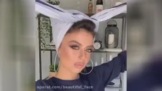 بستن شال و روسری
