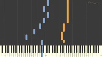 آموزش آهنگ Goodbye - Original Piece Synthesia Pi