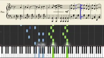 Alexander Rybak - Fairytale - Piano Tutorial Sheetsآموزش پیانو