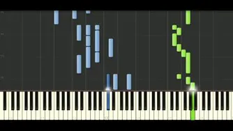 Yanni - Felitsa - Piano Tutorial - Synthesia آموزش پیانو