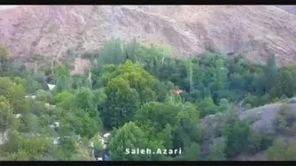 تصاویر هوایی روستای جاغرق