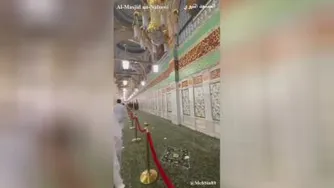زیارت مسجدالنبی(ص) روزیتان شود ان شالله