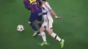 Look what Messi is doing