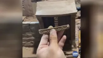هنرساخت ماکت خانه های گلی ،خیلی جذاب
