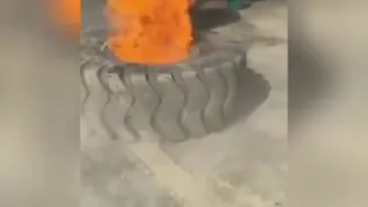دراوردن تایر لودر